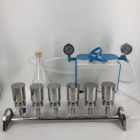 Microbial limit detector L009 WHXD-3A six way limit detector stainless steel multiple way filter