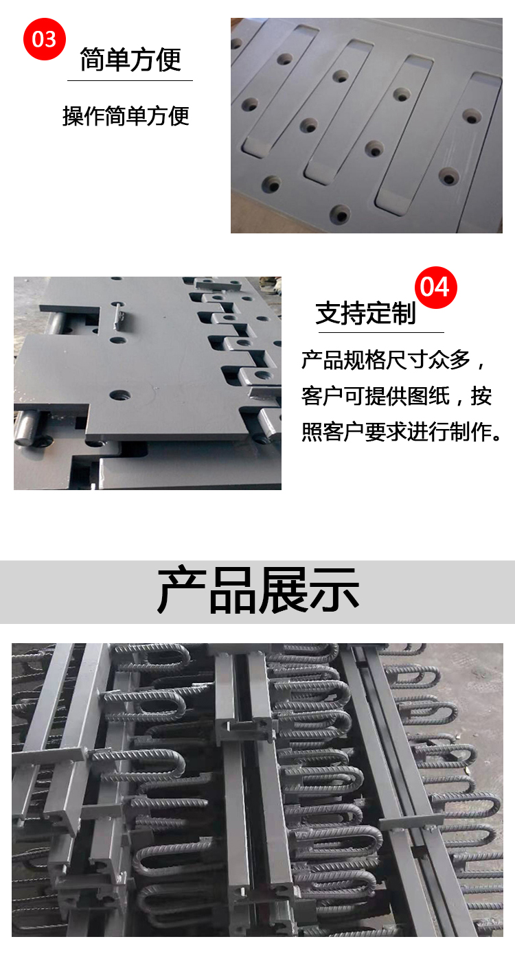 Replacement and installation of Expansion joint D80 160 expansion device of Hengruixiang profiled steel highway bridge