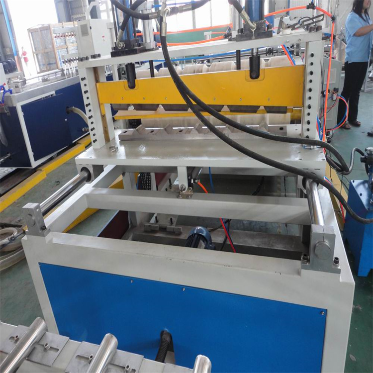 PVC+ASA composite wave tile production line