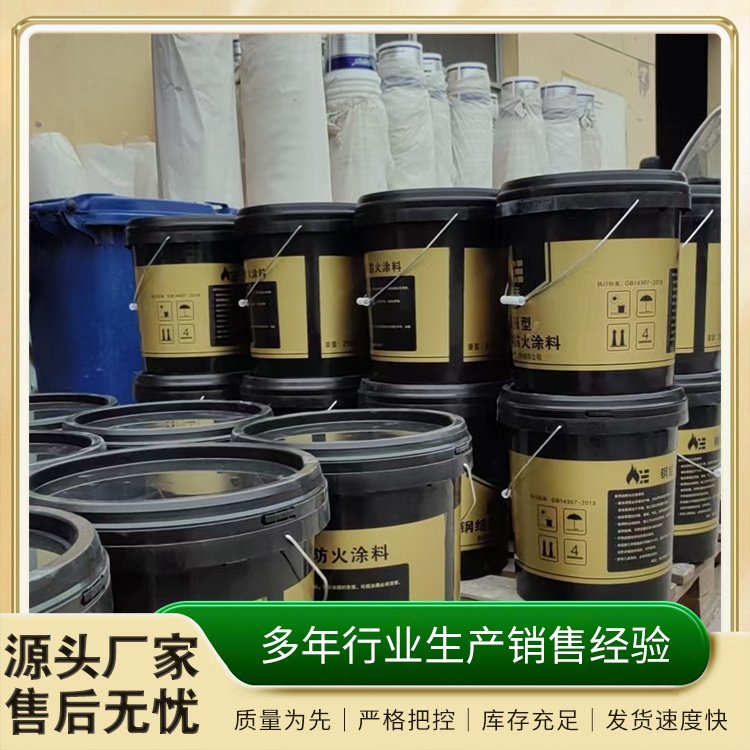膨胀型钢结构防火涂料水性漆 耐火阻燃 建筑工程适用 包工包料 瑞天