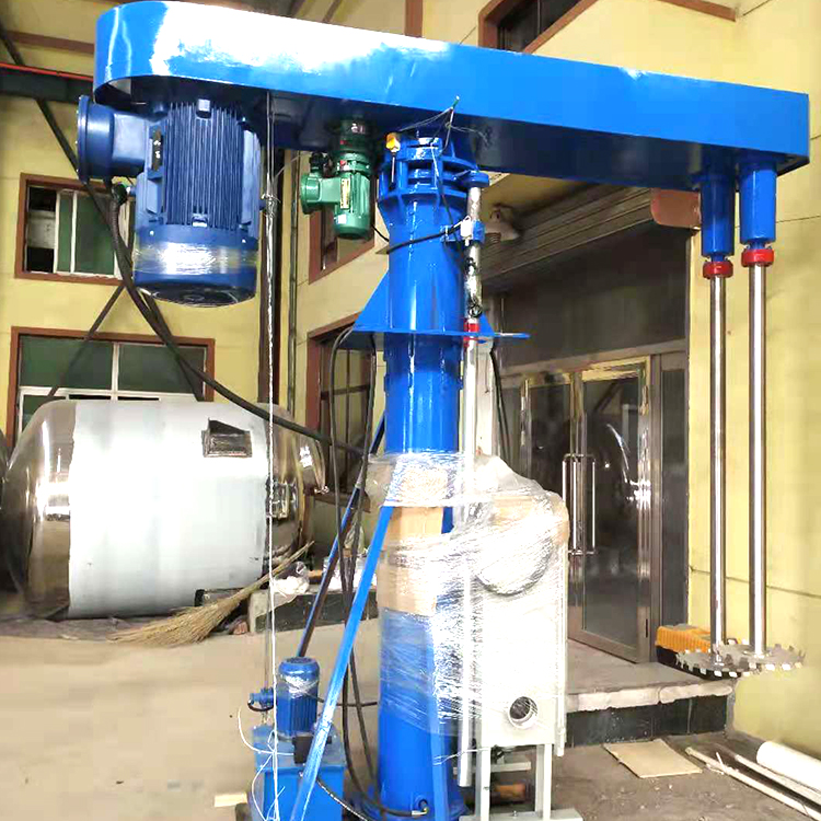 Floor paint high-speed disperser, water-based industrial paint mixer, integrated specifications, complete hydraulic lifting and lowering