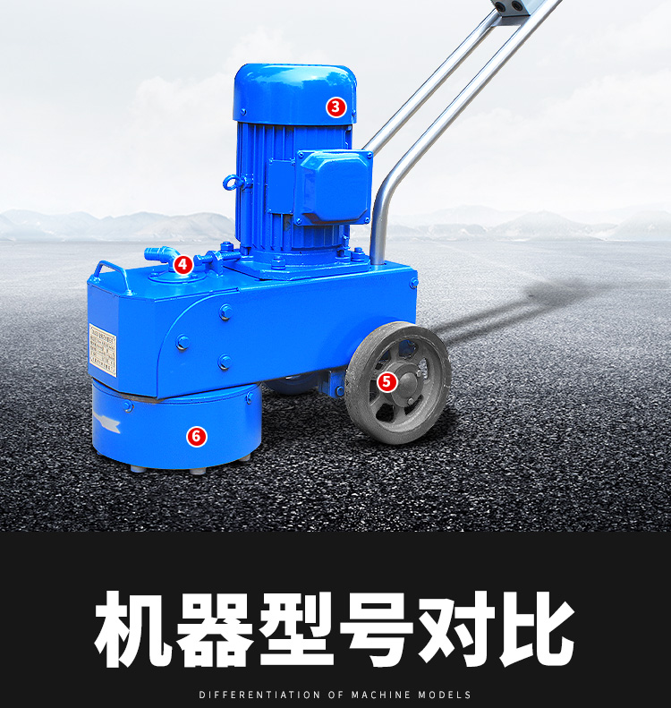 Terrazzo polishing machine, concrete cement floor polishing machine, diamond grinding machine, new product