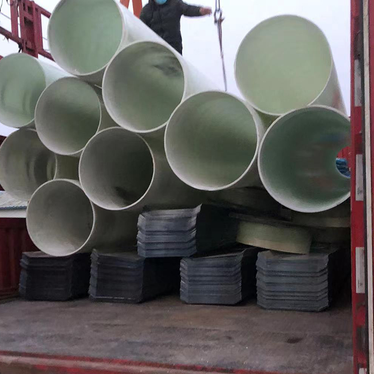 8 meter inorganic ventilation fiberglass steel pipe length, manufacturer winding drainage pipeline, sewage pipeline support customization