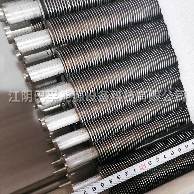 316 high-frequency welding spiral stainless steel wound finned tube radiator, non-standard manufacturer direct delivery