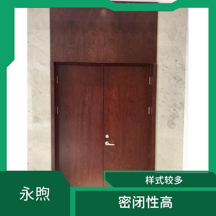 Yongxu wood fire door can resist aging, novel, beautiful and durable