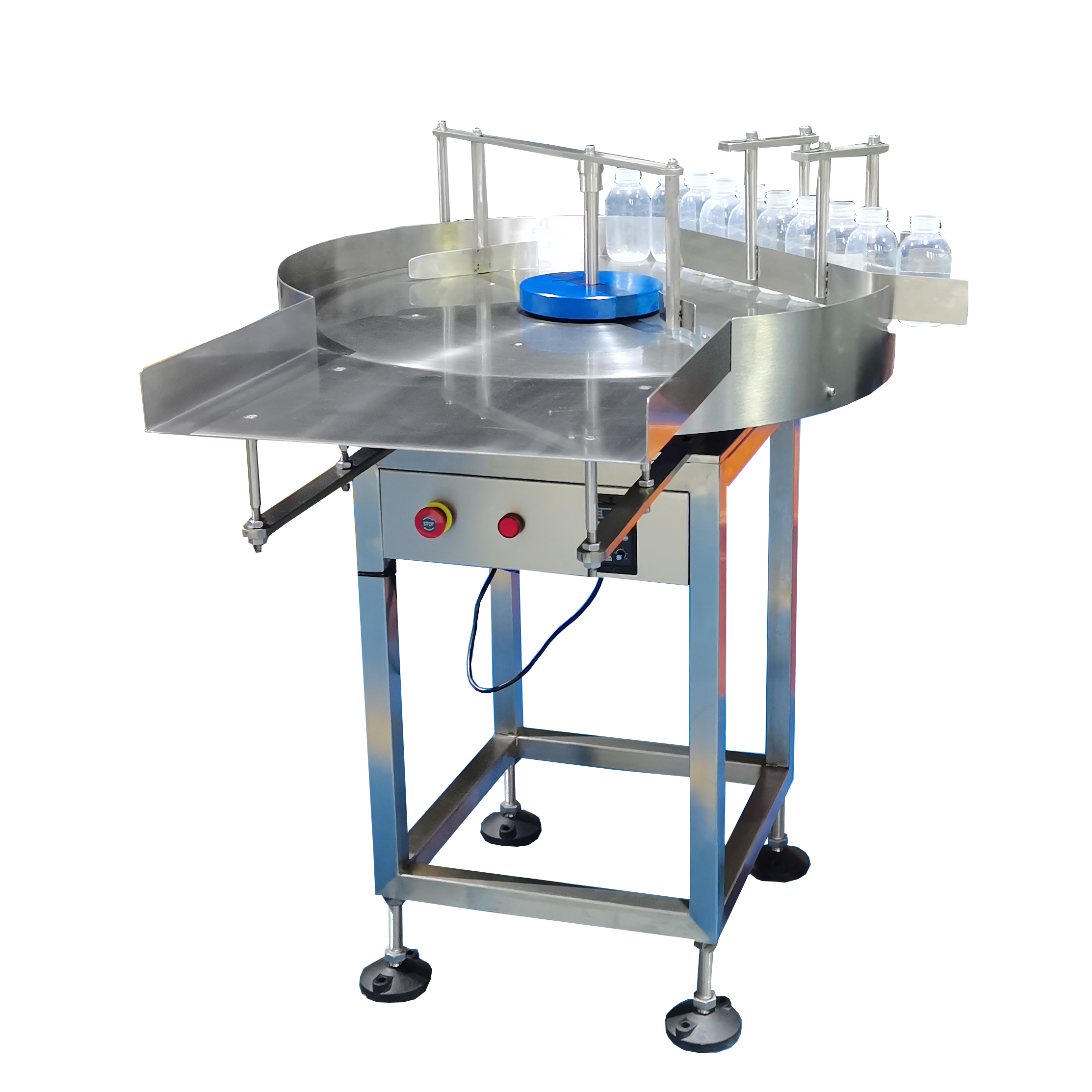 Bottle supply turntable machine, fully automatic glass bottle sorting and conveying, supporting production line, plastic bottle sorting machine