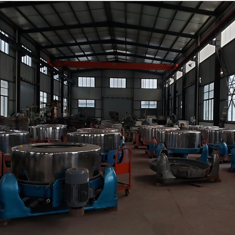 Industrial dehydrator, centrifugal dryer, 100kg centrifuge, cleaning plant equipment at Lijie Hospital