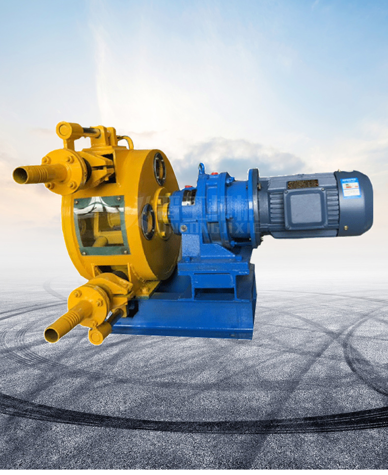 Peristaltic hose pump for high flow viscous slurry special delivery pump Mortar delivery viscous pump