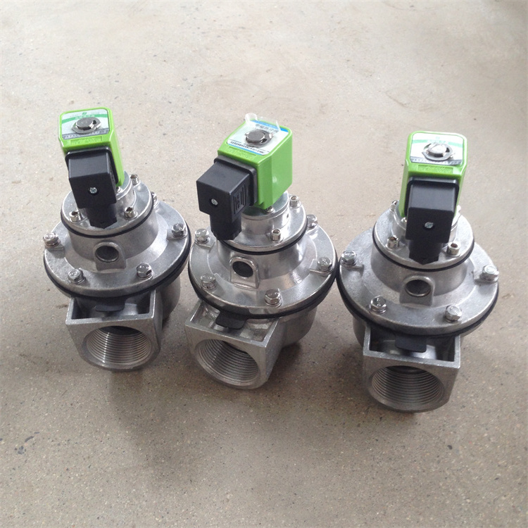 Supply 2-inch right angle Electromagnetic pulse valve economic submerged bag type dedusting solenoid valve