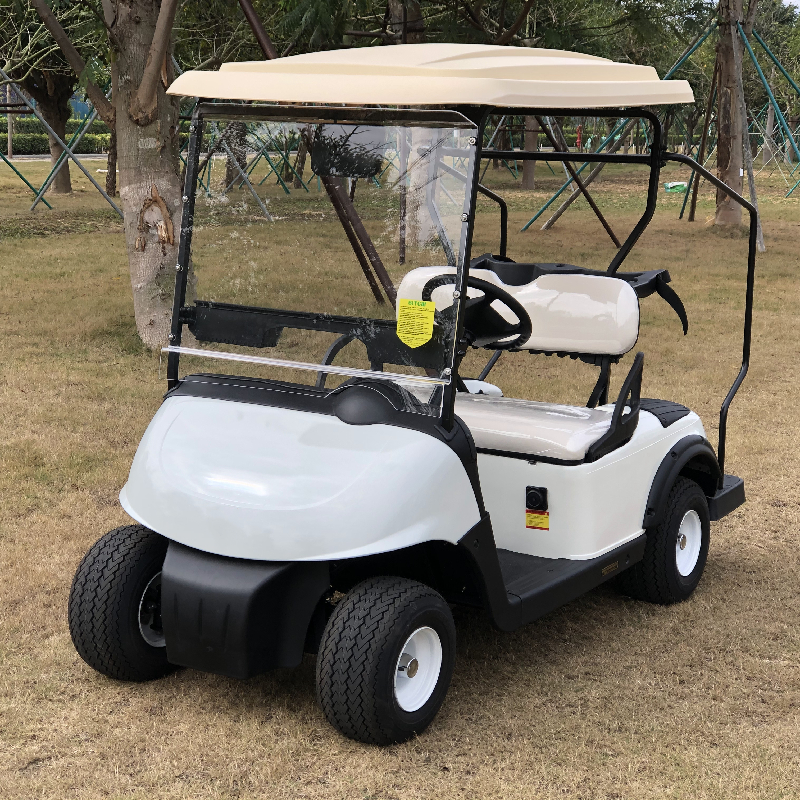 Donglang New Energy Electric Sightseeing Vehicle Upgraded Four Seat Golf Car Scenic Area for Visiting Factory Buildings