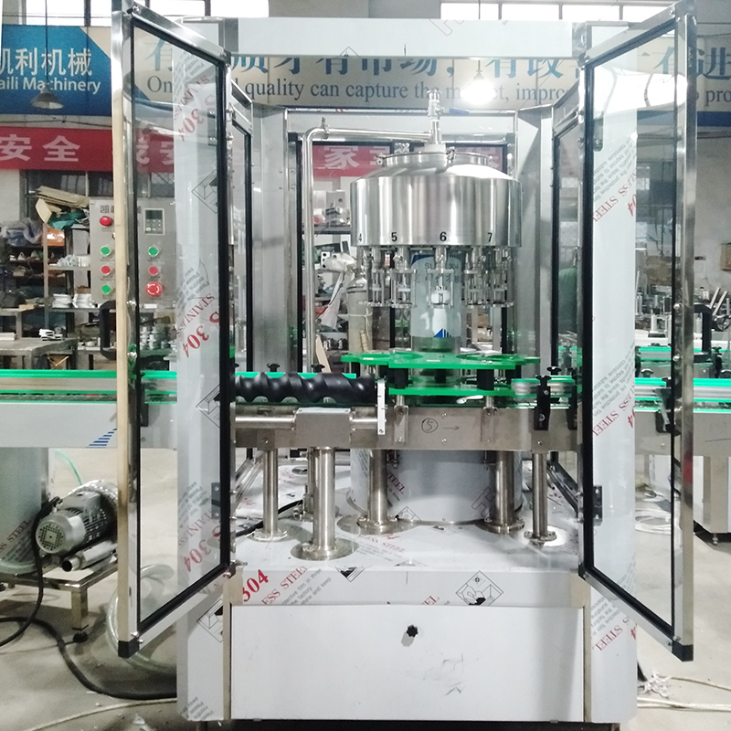 Fully automatic health vinegar filling machine, health drink filling production line, wine filling equipment