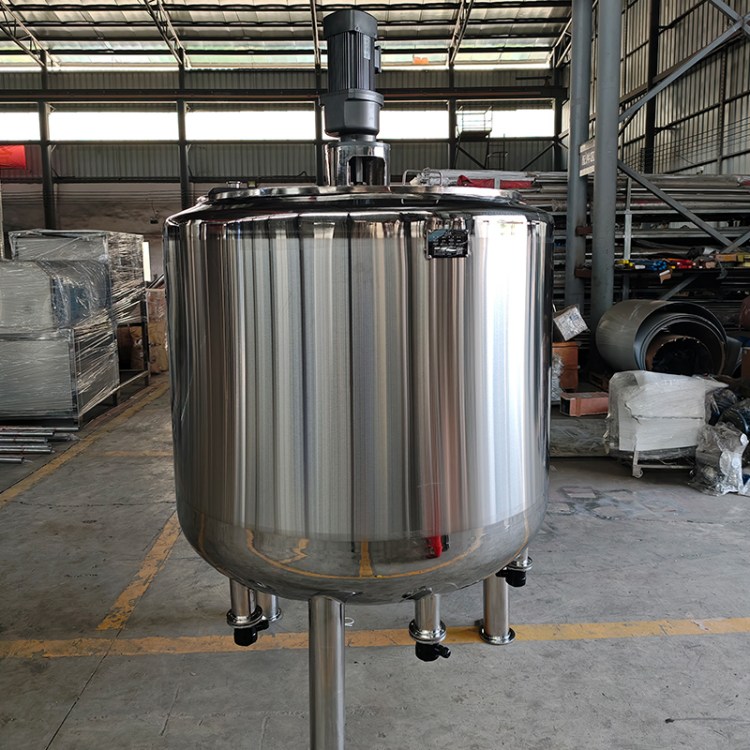 迈科 1000L不锈钢电加热搅拌罐 混合设备 齿轮减速机 保温层 非标定制