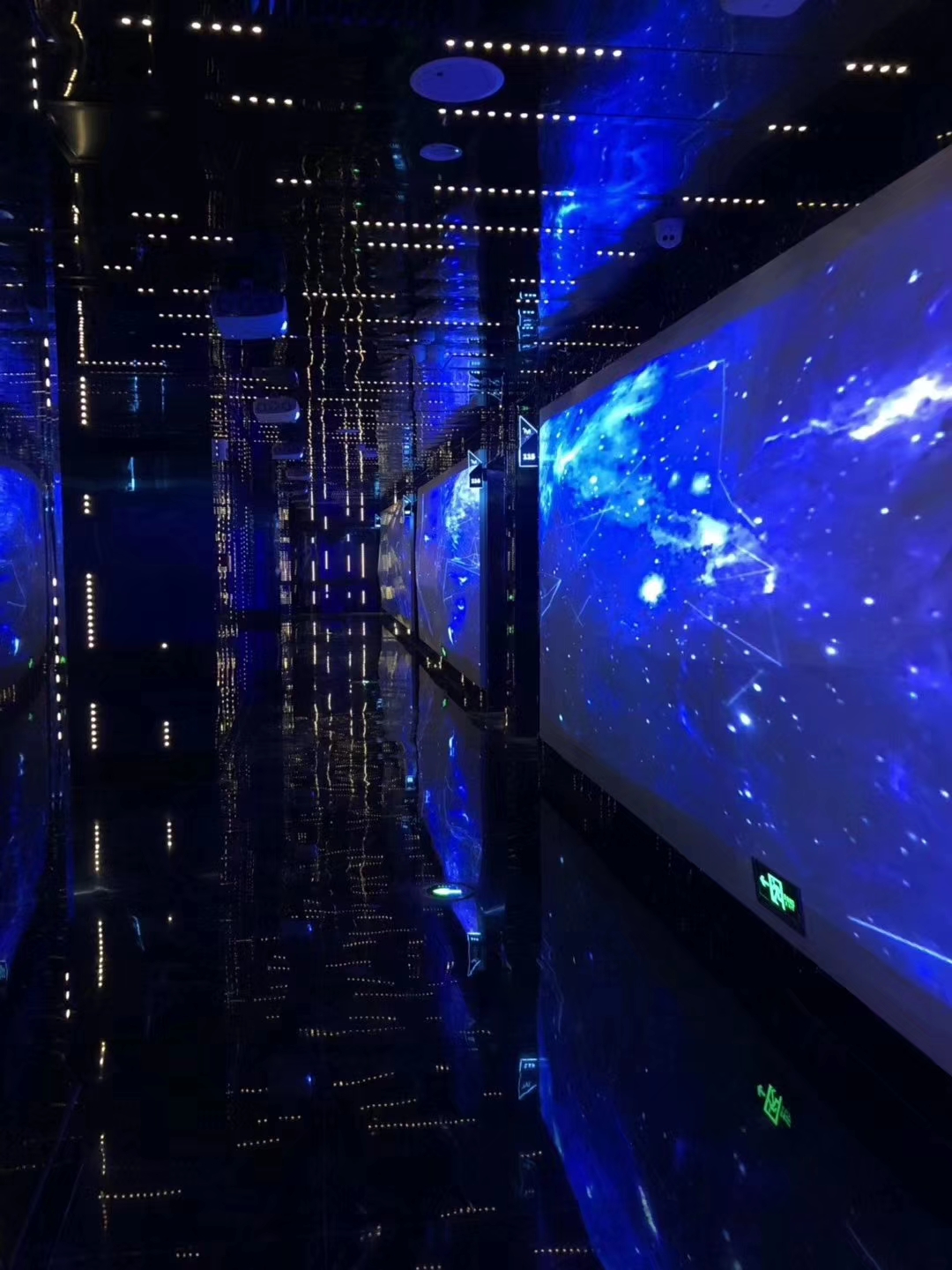 Projection integration immersive experience case Dance studio ktv song room restaurant audio, video, lighting juntai technology