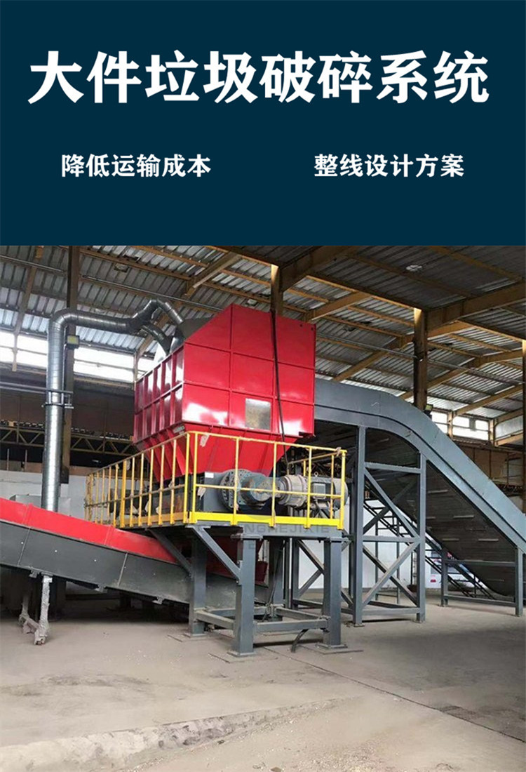 Production line for crushing, screening, recycling and utilization of aged landfill waste