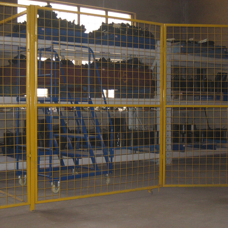 Workshop isolation net, factory equipment safety protection net, movable warehouse indoor isolation fence, Chunlin