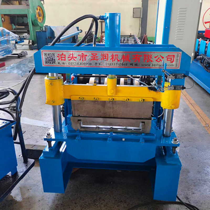 430 Aluminum Magnesium Manganese Tile Pressing Machine Roof Panel Forming Color Steel Corner Pressing Tile Equipment Factory