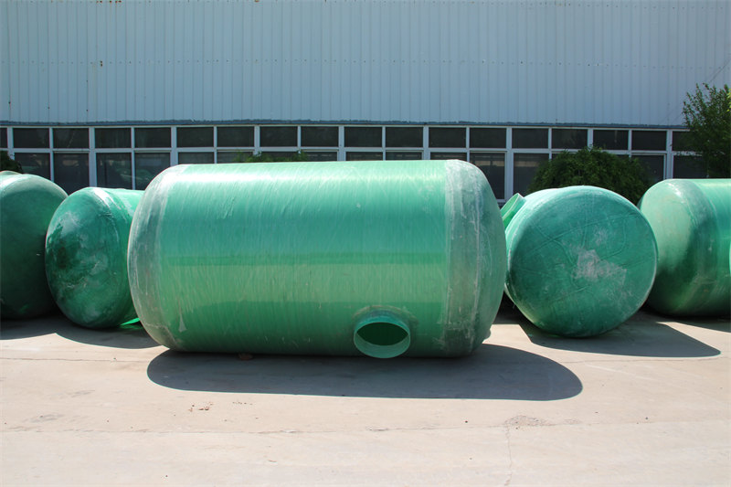 Small FRP septic tank sales, buried rural domestic sewage centralized treatment equipment manufacturer