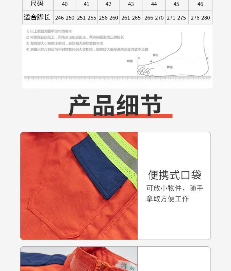 Fire retardant clothing, high-temperature resistant, emergency and fire extinguishing clothing, emergency rescue forest fire protection clothing