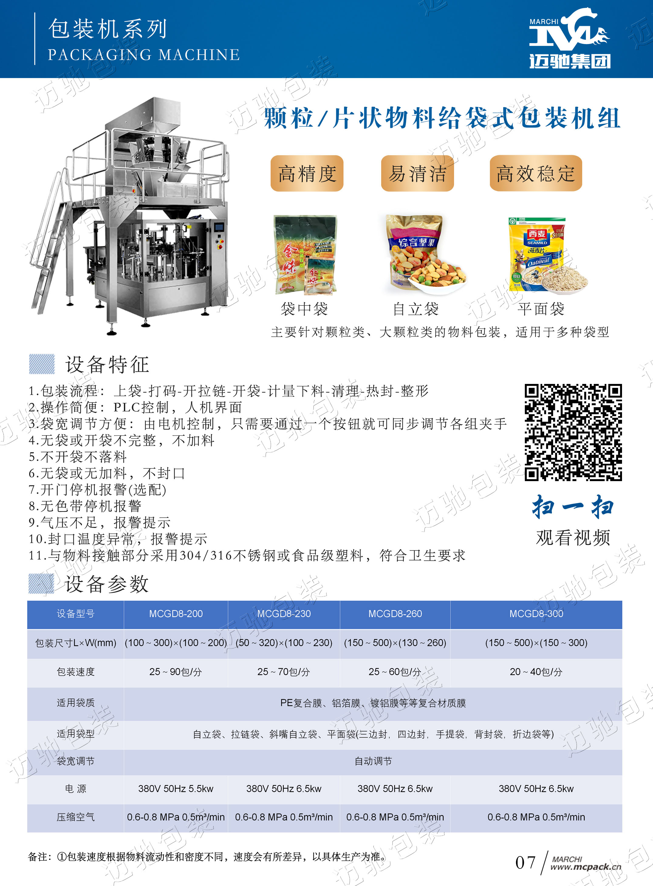 Fully automatic screw packaging machine Hardware parts packaging machinery Maichi Hardware parts packaging assembly line