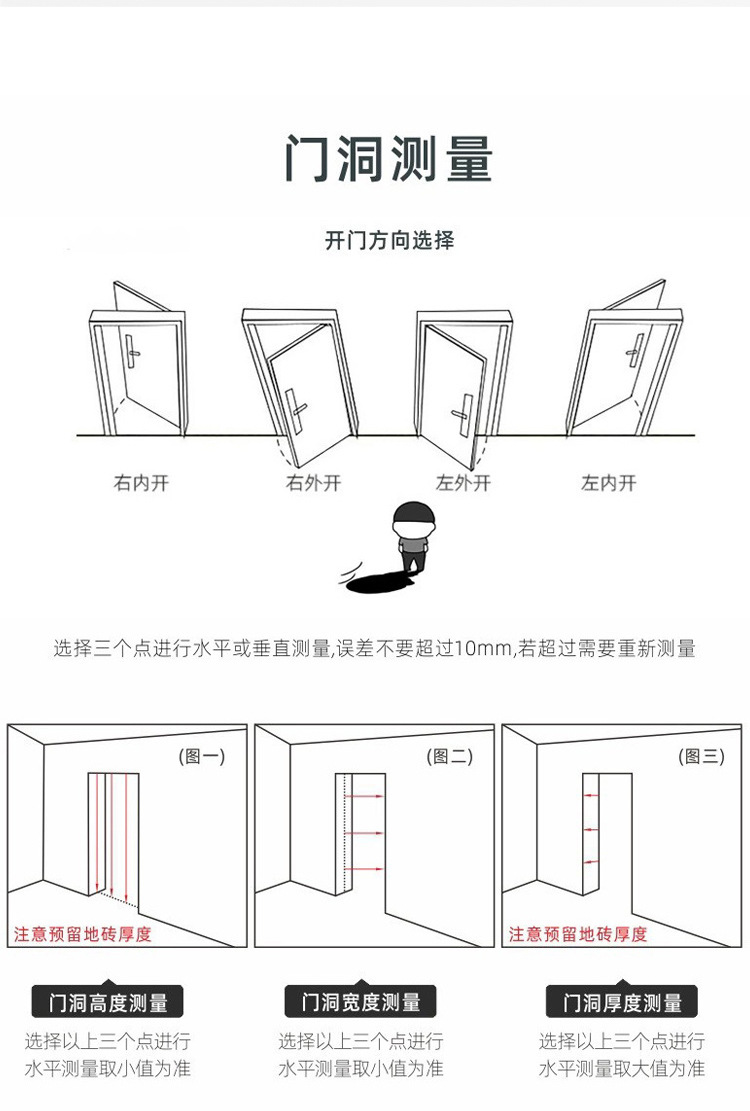 New silent door, pure solid wood oak door, indoor quality door specification customization