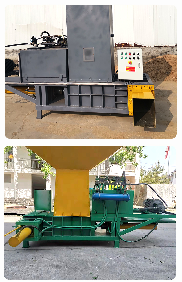 Feed processing equipment - Silage yellow storage bag pressing machine - Fully automatic alfalfa baler