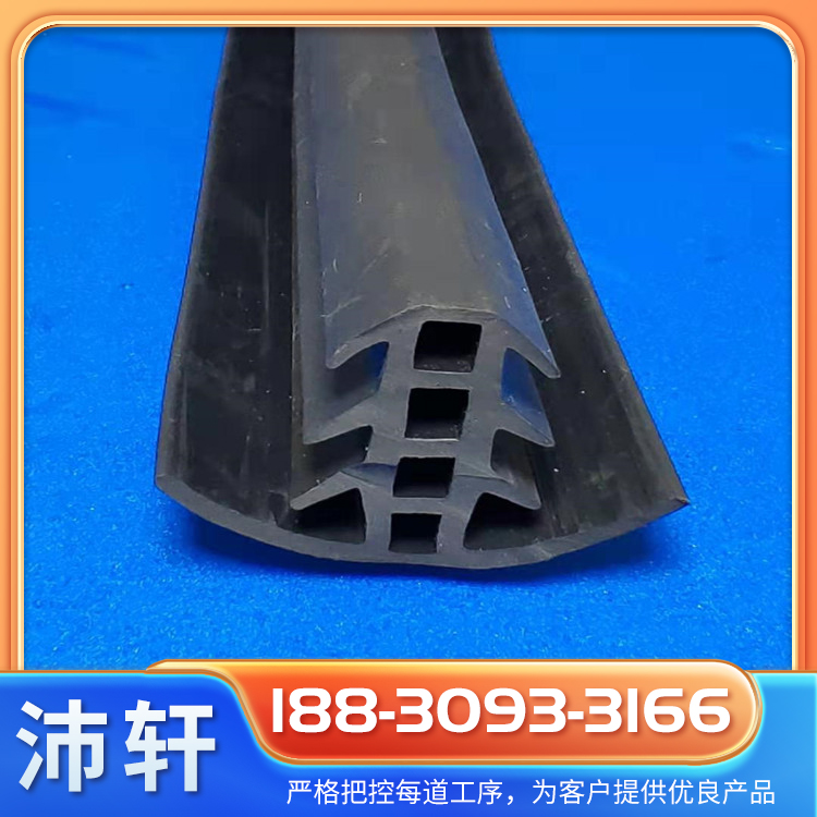 Waterproof rubber sealing strip for solar photovoltaic panels Solar power generation Sunlight gap T-type EPDM rubber strip