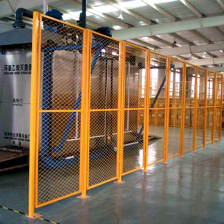 Workshop isolation net, factory equipment safety protection net, movable warehouse indoor isolation fence, Chunlin