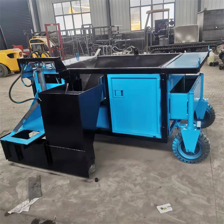 Road edge stone forming and cast-in-place machinery Fully automatic shoulder stone forming machine Road edge stone sliding formwork machine