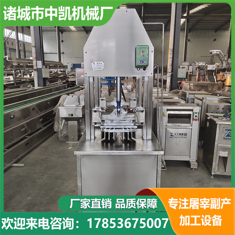 Pig Head Splitting Machine: Pig Head Splitting Equipment Customizable for Brain Retention, Pig Head Splitting Machine, Zhongkai