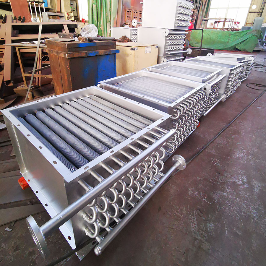 High frequency welded finned tube radiator factory, finned tube heat exchanger supporting supplier - customized by Kuanxin