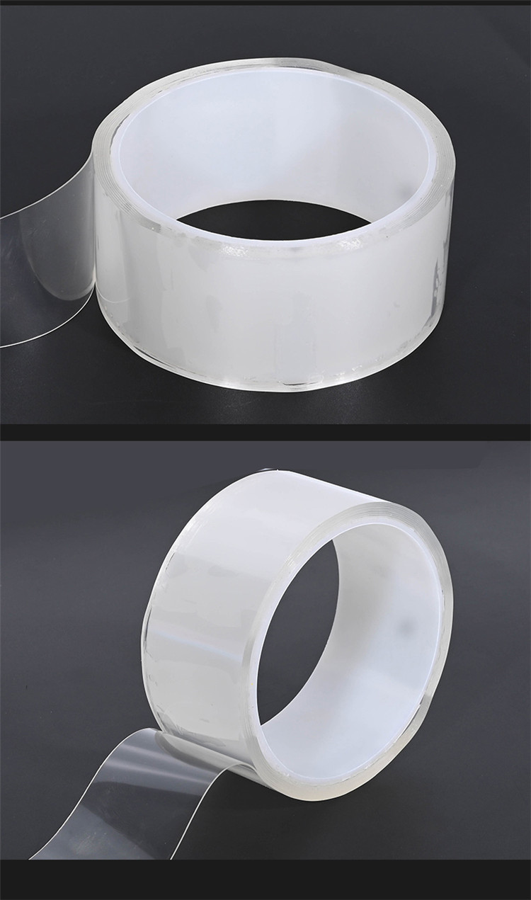 In 10 years, the source factory has supplied transparent nano single-sided adhesive tape, high adhesive mesh red waterproof and traceless fixed adhesive tape