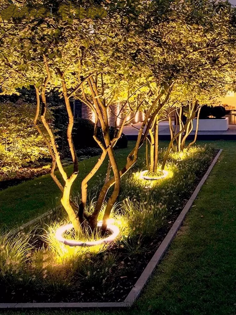 Garden landscape lighting, street night decoration lighting, outdoor square, park lawn, courtyard decoration lighting