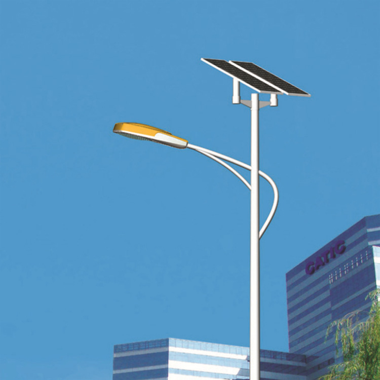 Solar street lamps, energy-saving and environmentally friendly lamps, road lighting, outdoor lighting, photovoltaic panel power generation system