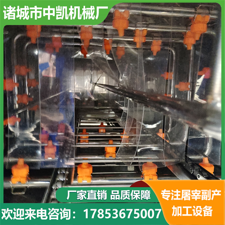 Tunnel type basket washing machine, high-pressure spray turnover basket washing machine, large degreasing and washing machine