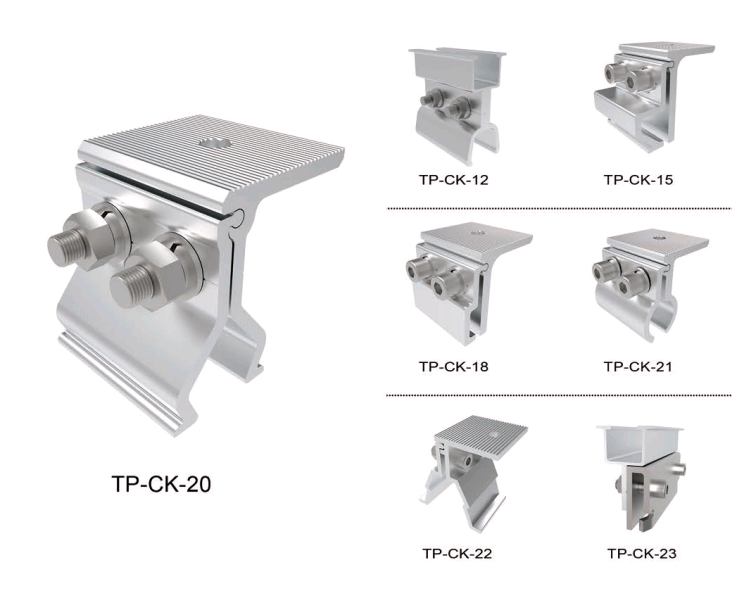 Chuanpu Photovoltaic Hook Glass Tile Solar Rail Fixed and Adjustable Stainless Steel Hook TP-IK-07