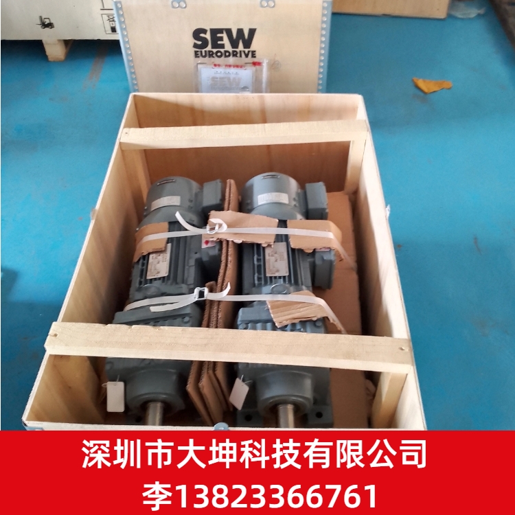 SEW reduction motors, four series R/K/S/F helical gear reducers, original and genuine in stock