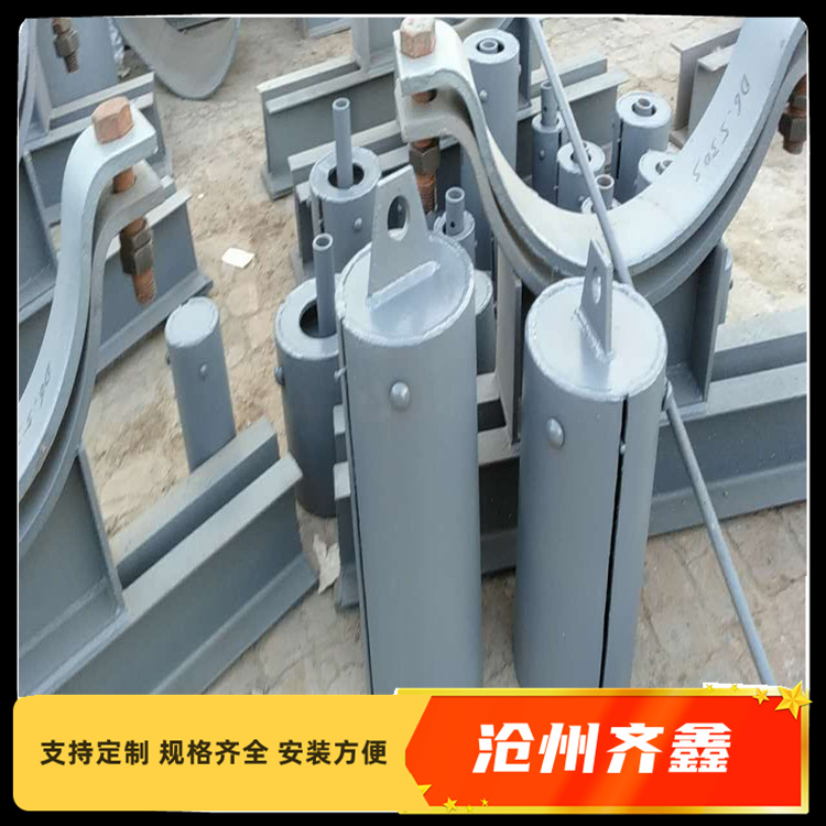 Setting the support and hanger, pipeline spring T4 support, setting the spring component, spring support, customized by Qixin factory at the source