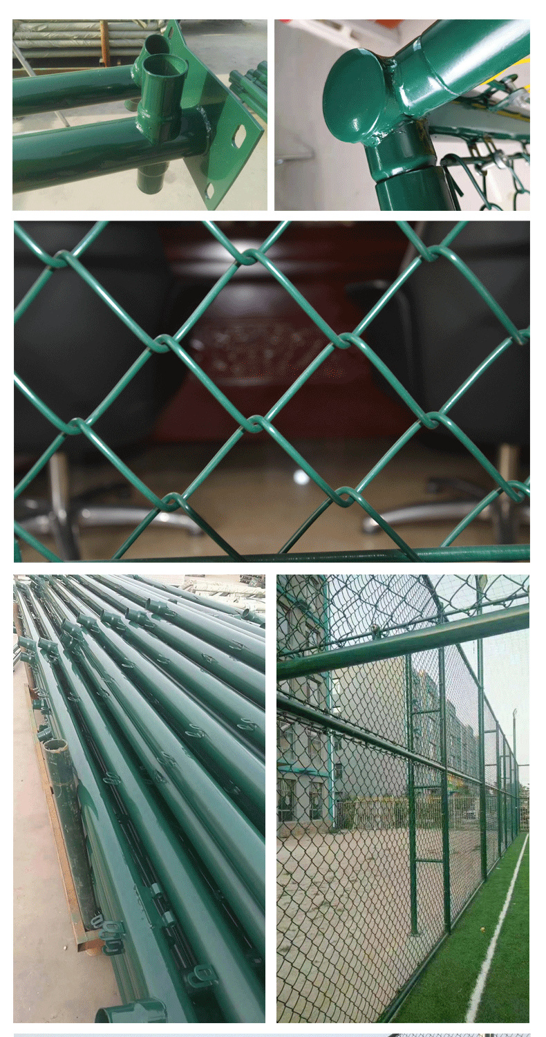 Chongze 3-meter-high frame tennis court fence, table tennis court isolation net, indoor sports field protective net