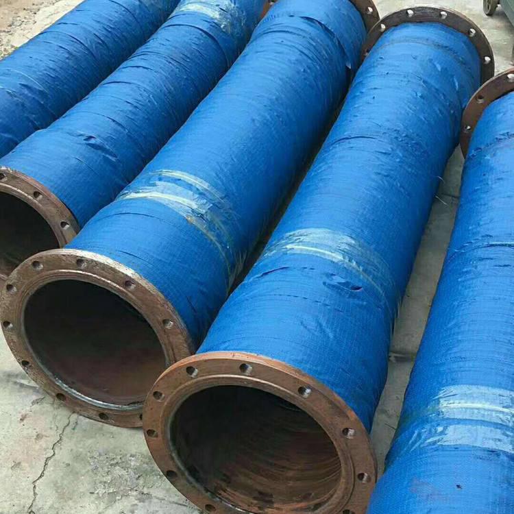 Yimao supplies high-pressure steel wire wound hydraulic hose, wear-resistant suction and drainage hose