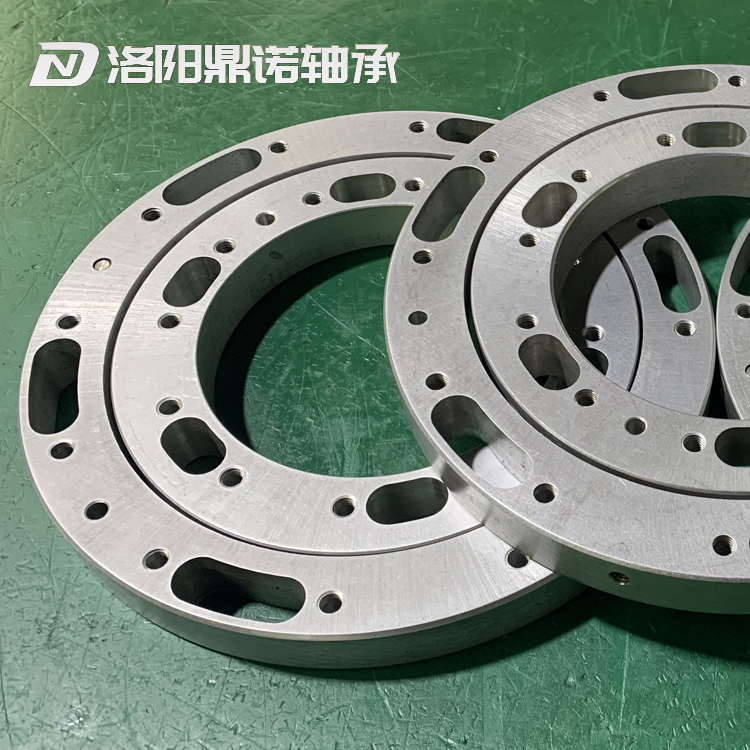 Aluminum alloy cross roller rotary table bearing small rotary bearing 7075T6 material high-strength rotary bearing