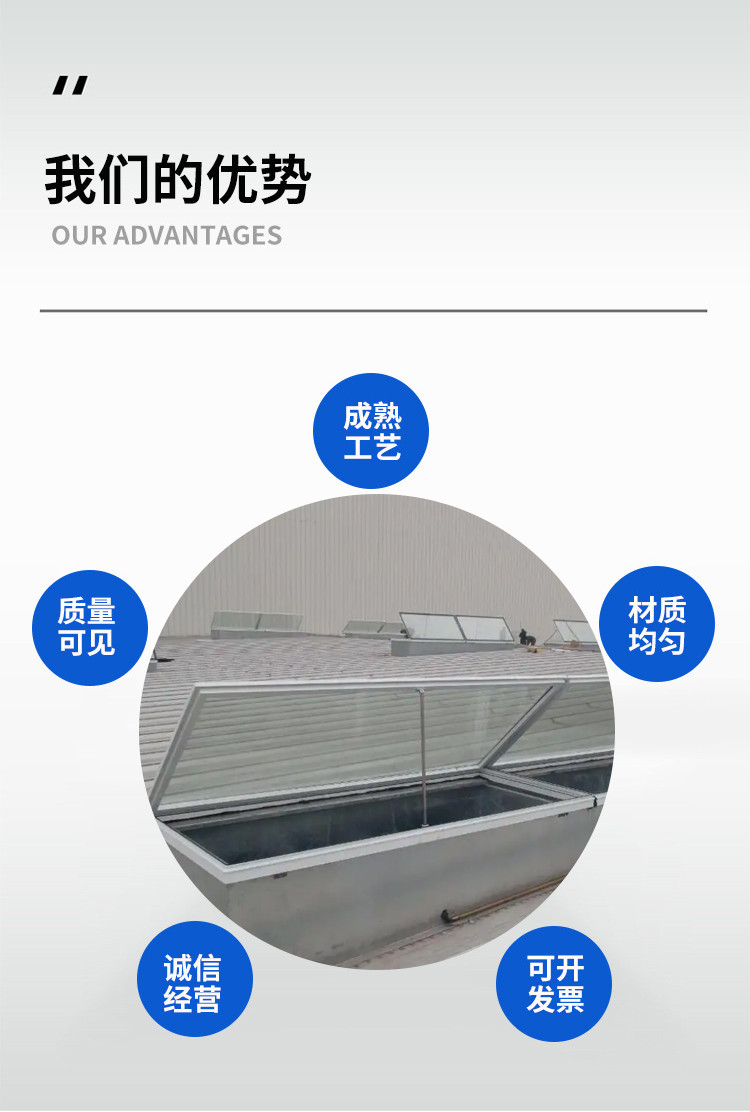 Production and installation of Ruier Yike MCW6 ventilation skylight streamlined ventilation tower