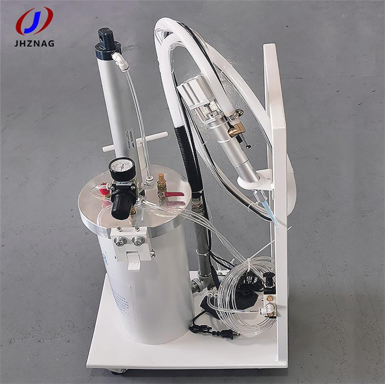 2600ml silicone dispensing machine handheld semi-automatic white glue dispensing equipment with large capacity pressure glue bucket dispensing equipment