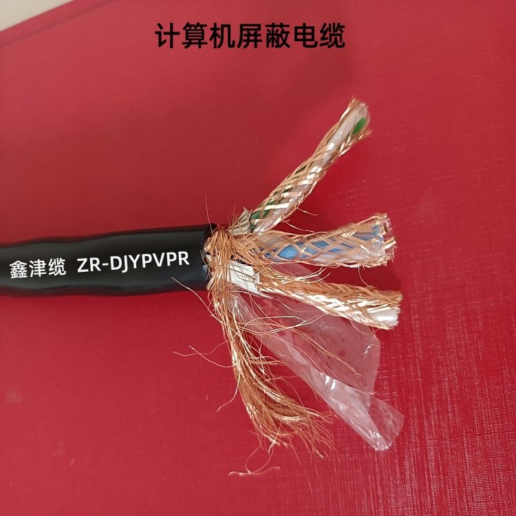 鑫津缆 屏蔽计算机电缆 加密编织 DJYPVP 24×2×1.0