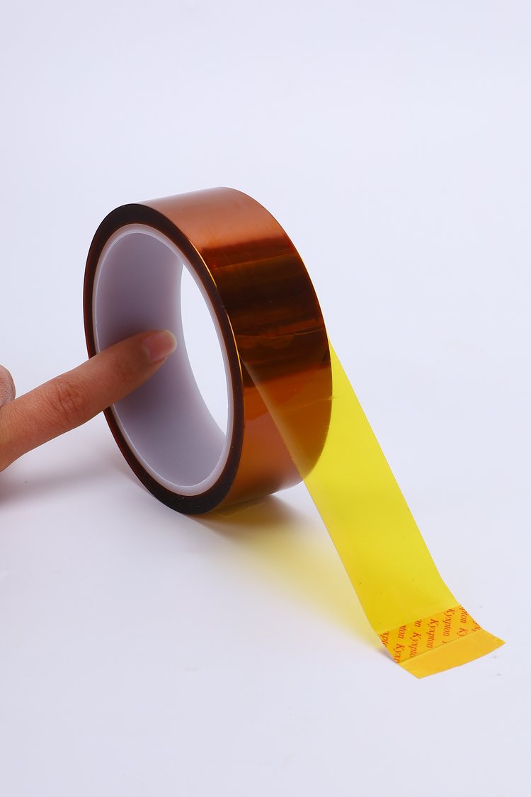 Gold finger polyimide brown tape PI film insulation without residue Gold finger tape brown high temperature resistant tape heat transfer printing tape packaging printing