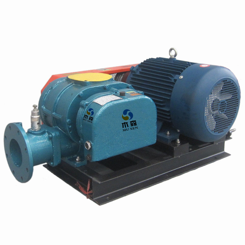 Roots blower equipped with brand pure copper motor, cast steel material, sewage treatment, aeration, aquaculture, and oxygenation