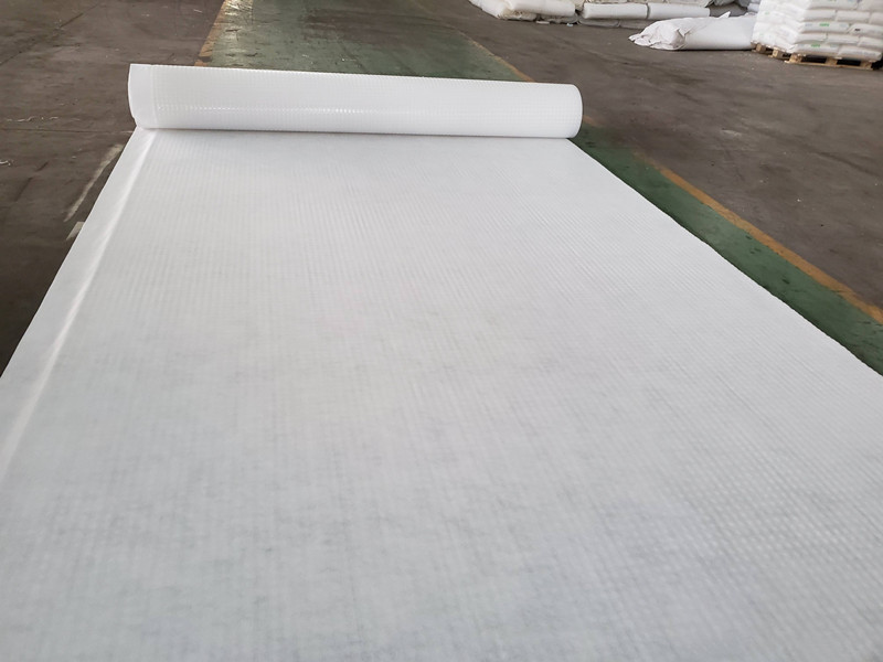 Garage roof and bottom plate polymer protective drainage irregular sheet zero slope drainage cover cloth concave convex drainage board