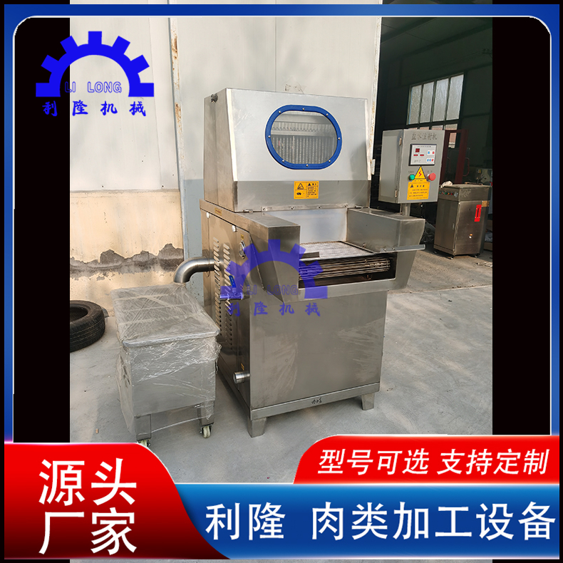 Meat products with bone curing equipment, commercial large-scale saline injection machine, marinated meat pieces, and flavoring injection equipment