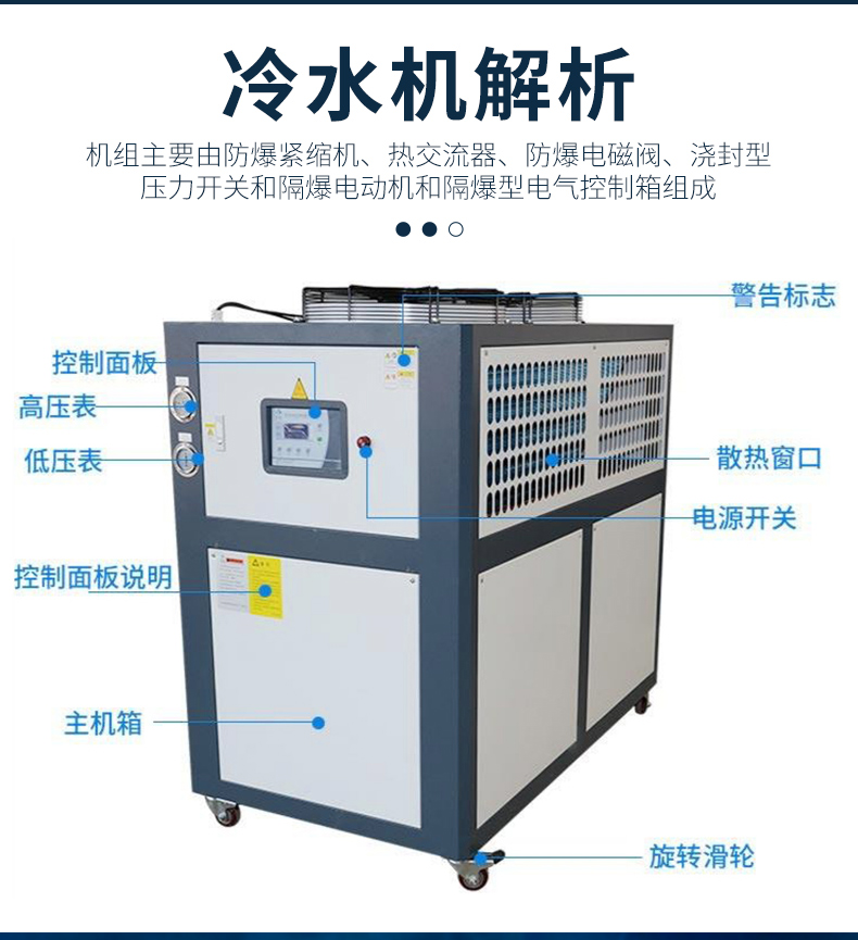 Air-cooled chillers and Hanliang air conditioning equipment support customized processing of chiller equipment