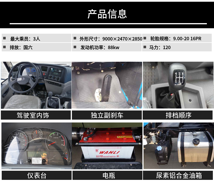 Dongfeng Tianjin Guoliu Blue Training Car Upgrade Parameter Configuration Image