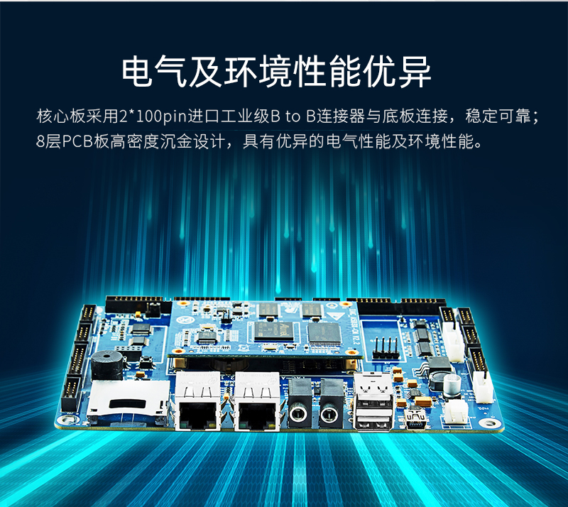 Atmel a5d3x Cortex-a5 Linux Embedded System Dual Network Port Development Board